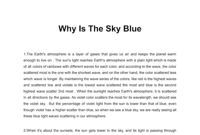 write science related articles